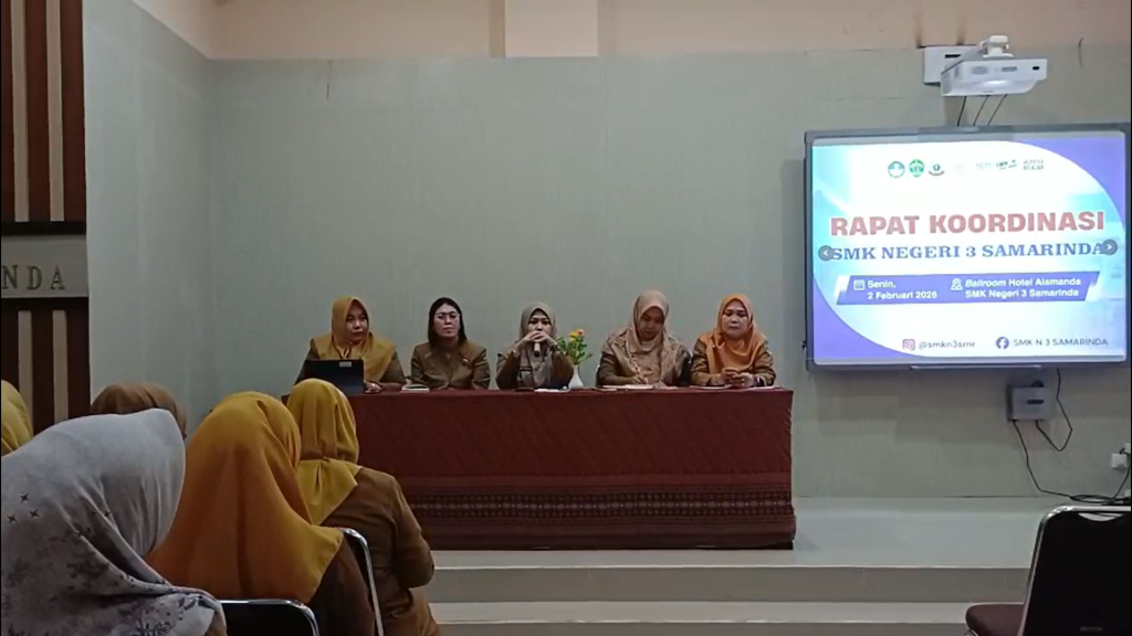 Rapat Perdana Koordinasi : SMK Negeri 3 Samarinda screenshot (1)