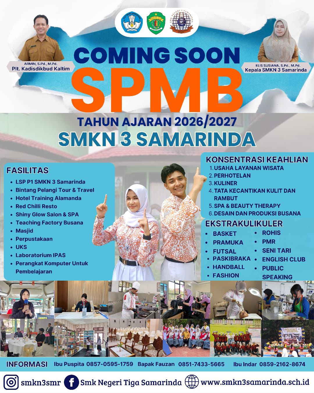 SPMB SMK NEGERI 3 SAMARINDA TAHUN AJARAN 2026/2027